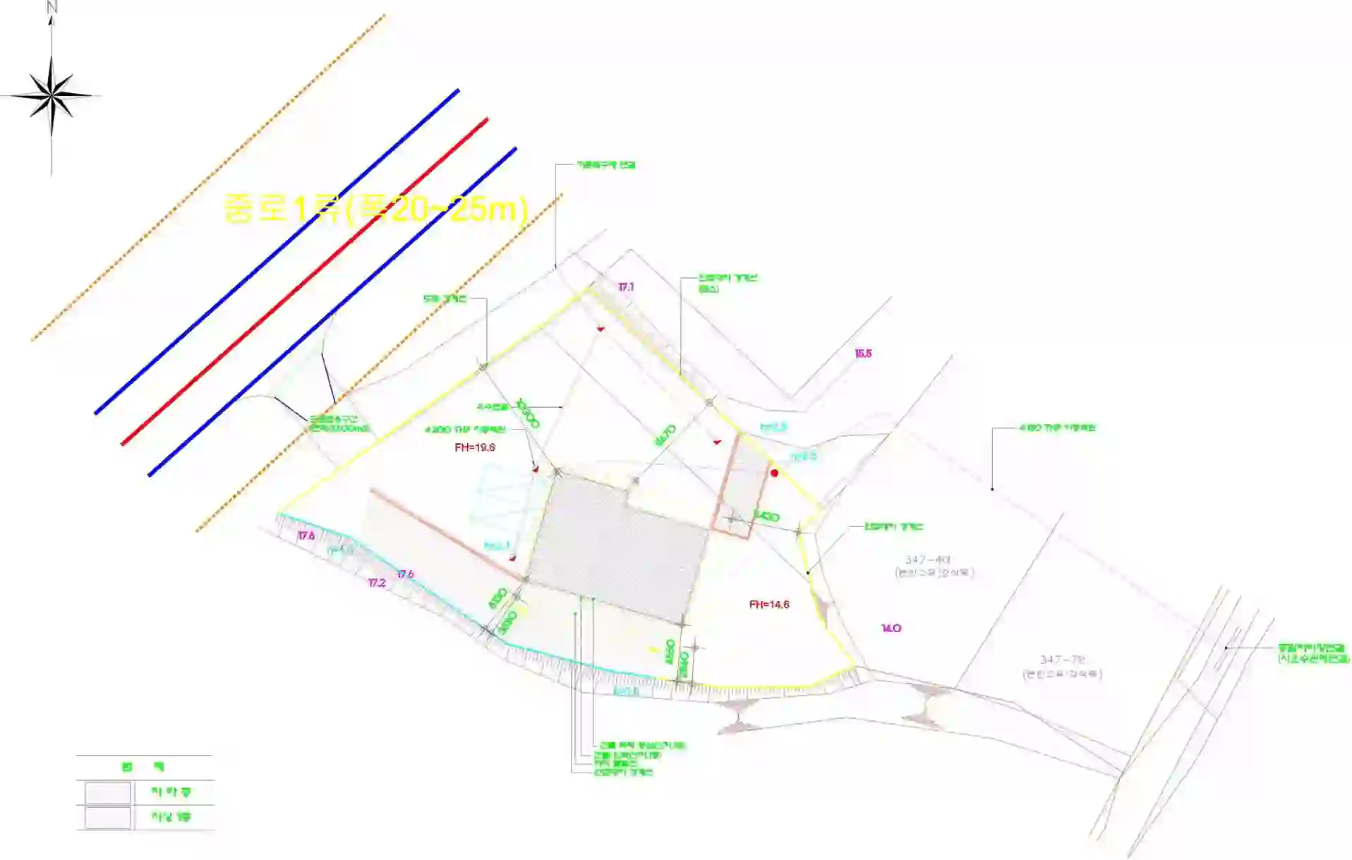 서암리 348-4 배치도 이미지